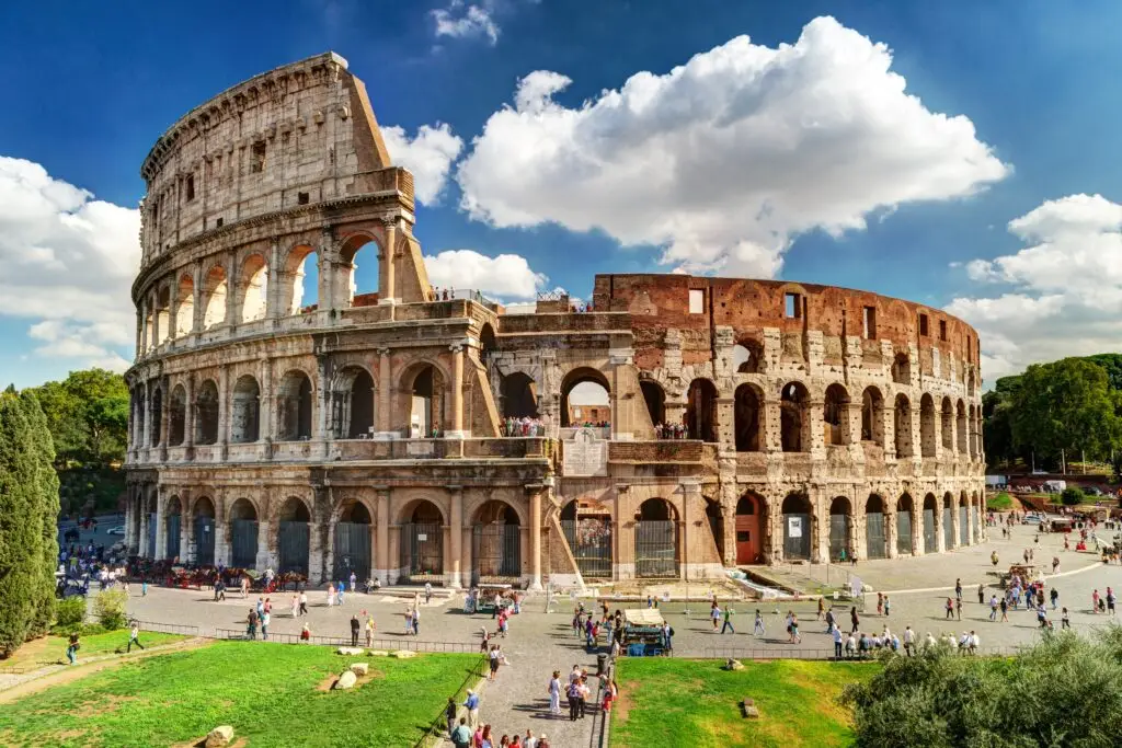 The Colosseum in Rome
