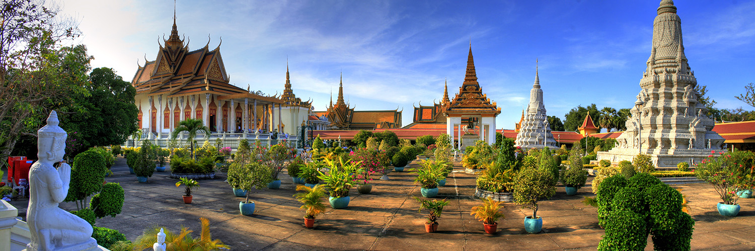 The Royal Palace in Phnom Penh